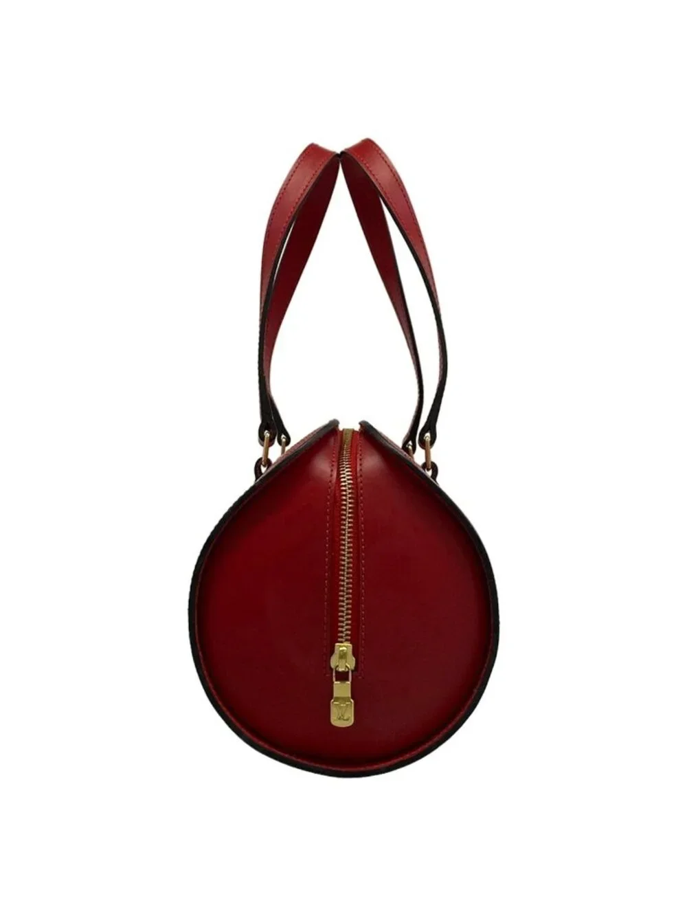 Louis Vuitton Handbag Epi Soufflot Castilian Red Leather